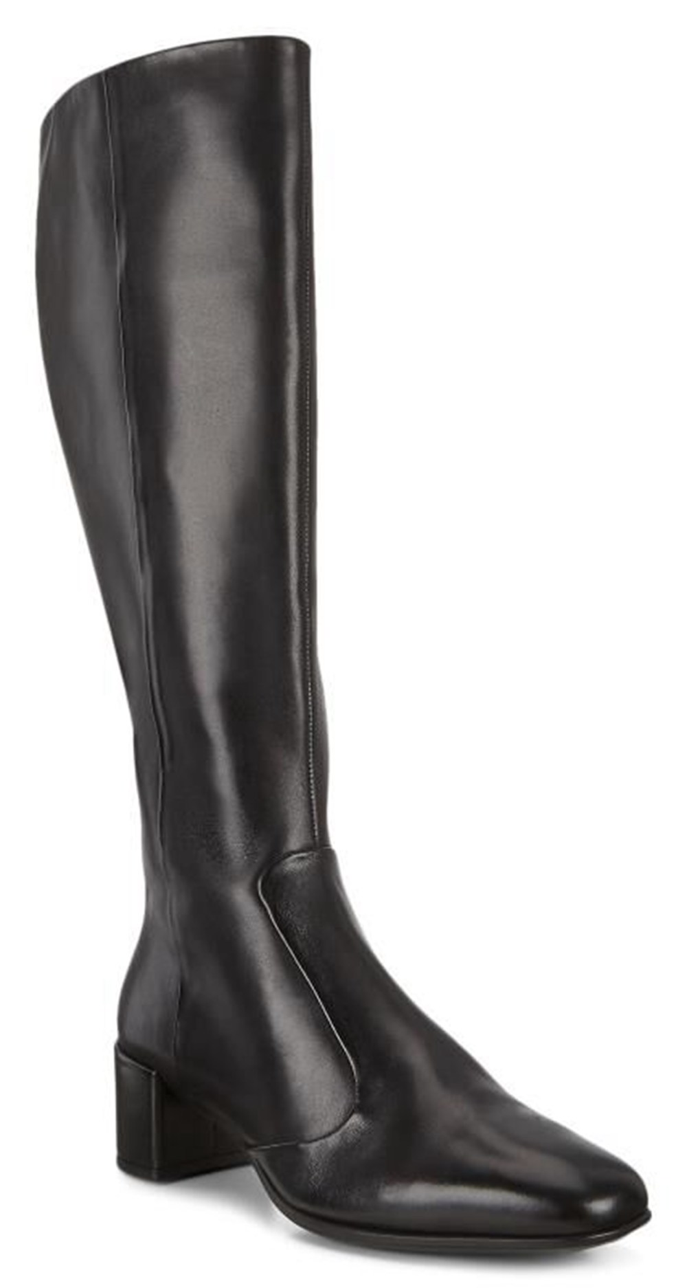 Womens Boots - ECCO Shape 35 High-Cut Squared - Black - 8054EWROV